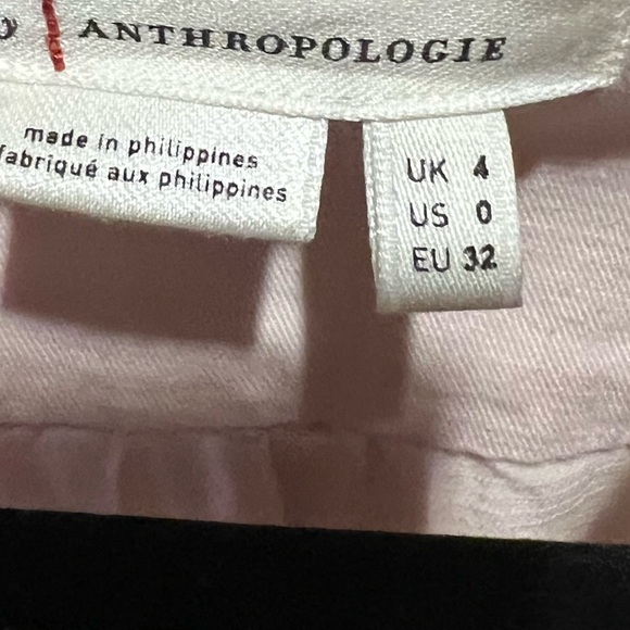 Anthropologie Buttonfront Mini Dress, Sz 4 NWOT - Picture 7 of 7